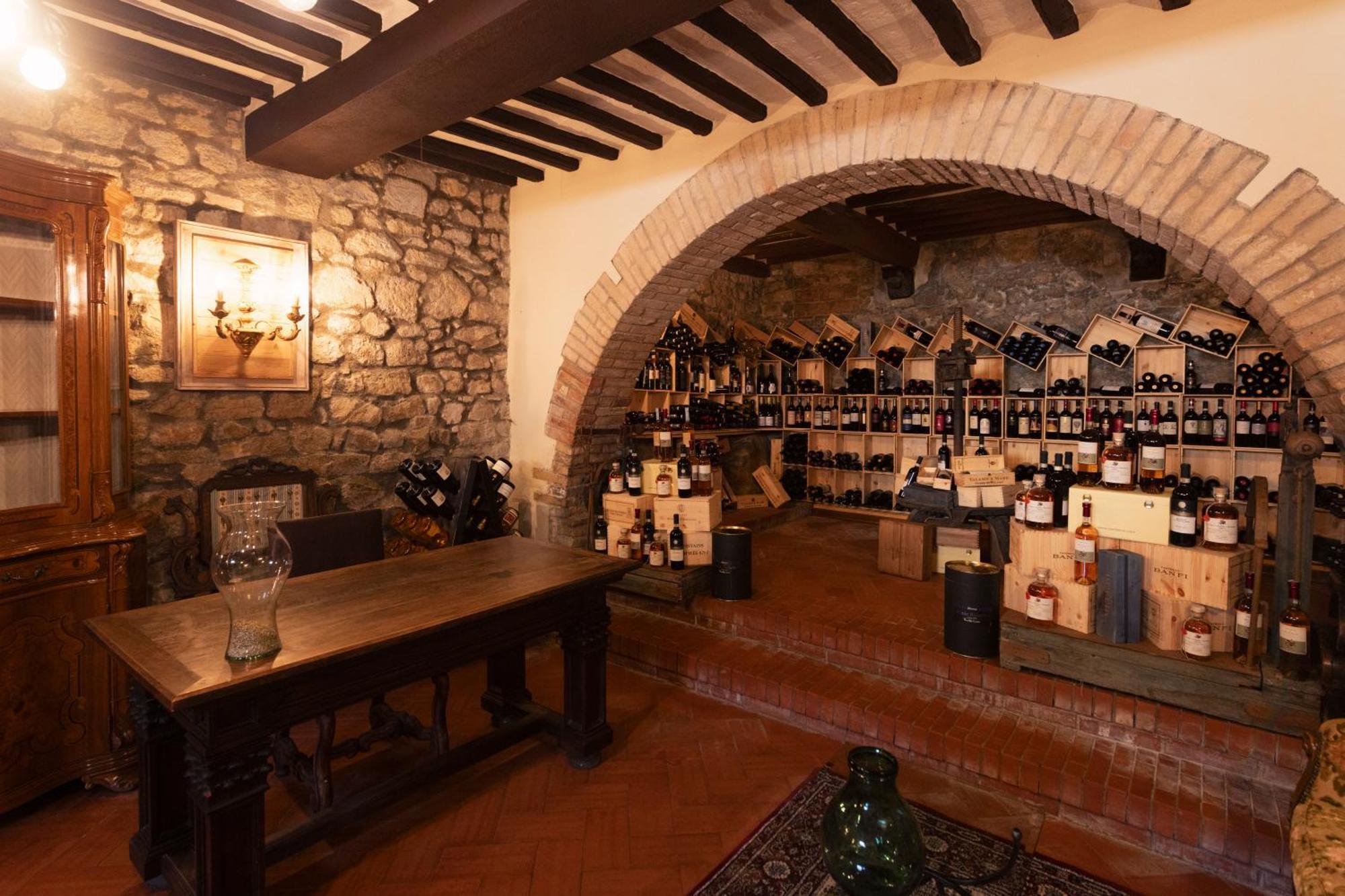 몬탈치노 Il Palazzo Del Cardinale B&B 외부 사진