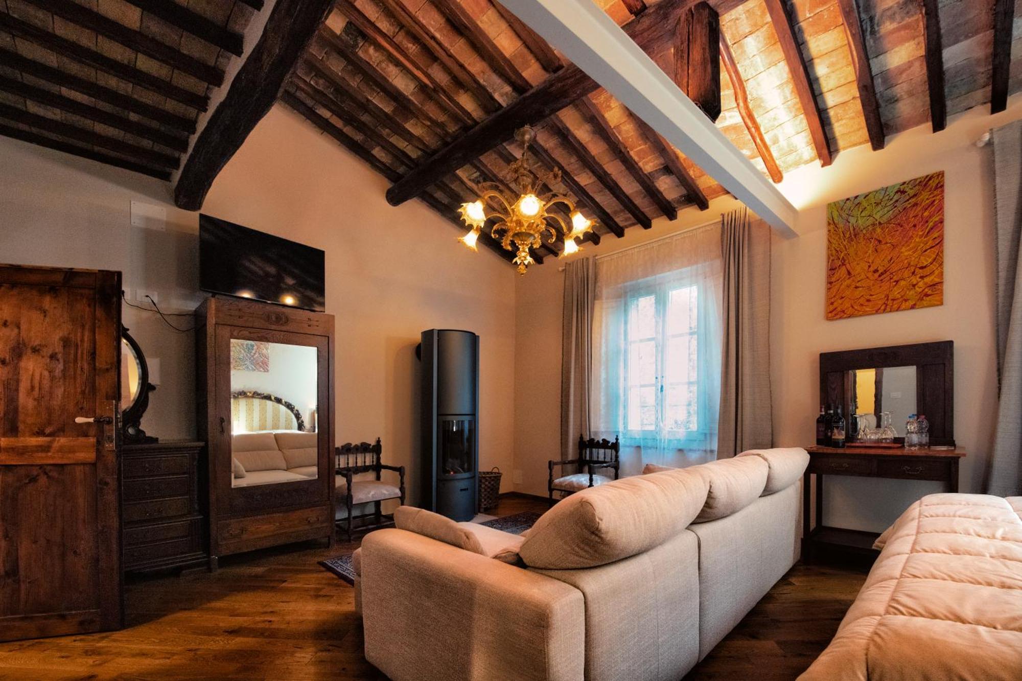 몬탈치노 Il Palazzo Del Cardinale B&B 외부 사진